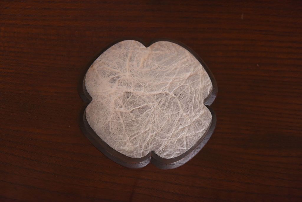 ビンテージ　民芸家具　ケヤキ材　和の風情あふれる天井照明(ペンダントライト、吊り下げ照明)