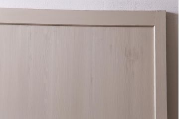 ペイント家具　バイカラーがおしゃれなモールガラス入りのドア(扉、建具)