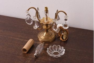 フランスアンティーク　エレガントさと可憐さが織り交じるテーブルランプ(デスクスタンド)