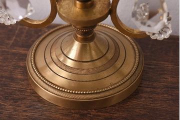 フランスアンティーク　エレガントさと可憐さが織り交じるテーブルランプ(デスクスタンド)