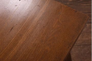 アンティーク家具　和製アンティーク　栓材　モダンなデザインがお洒落な電話台(サイドテーブル)