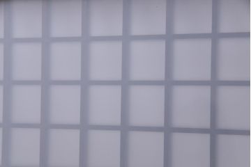 和製アンティーク　大正昭和初期　すりガラス入り　上品な印象与える格子欄間(明り取り、ディスプレイ)