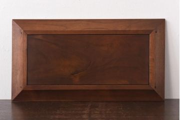 指物工芸　大正昭和初期　シンプルで使い勝手の良い桑材製のトレー(お盆)