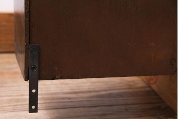 ヴィンテージ家具　イギリスビンテージ　ERCOL(アーコール)　大人の雰囲気漂う上質な壁掛け収納(ウォールシェルフ、吊り戸棚)