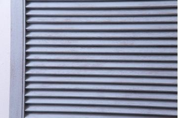 ペイント建具　シャビーな風合いがお洒落なルーバー引き戸1枚(建具)