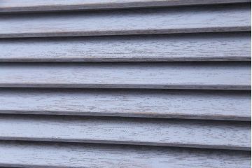 ペイント建具　シャビーな風合いがお洒落なルーバー引き戸1枚(建具)