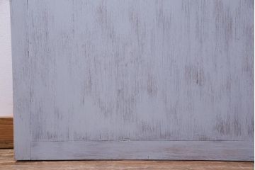 ペイント建具　シャビーな風合いがお洒落なルーバー引き戸1枚(建具)