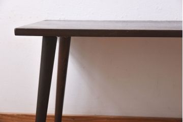 和製アンティーク　カツラ一枚板　味わい深い古材が魅力のリメイクセンターテーブル(リビングテーブル)