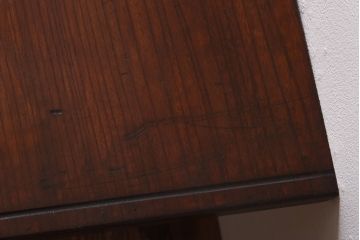 和製アンティーク　ケヤキ一枚板　趣深い質感のリメイクセンターテーブル(リビングテーブル)