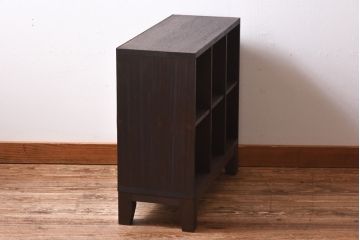 リメイク家具　懐かしい雰囲気が漂うマス目棚(飾り棚、収納棚)