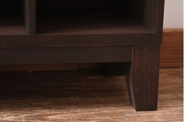 リメイク家具　懐かしい雰囲気が漂うマス目棚(飾り棚、収納棚)