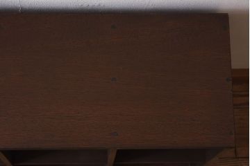 レトロ家具　昭和レトロ　素朴なデザインが可愛らしいロッカー(マス目棚、収納棚)