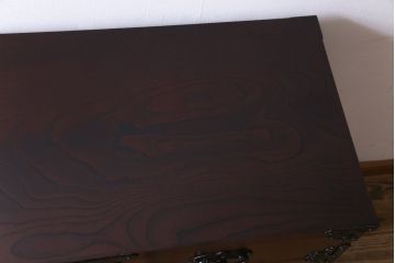 中古　岩谷堂箪笥　桜木家具店　野郎タンス5段100　重厚な雰囲気漂う衣装箪笥(整理箪笥、引き出し)(定価約45万円)