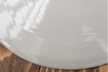 昭和レトロ　戦前　昔懐かしいデザインの平笠照明(吊り下げ照明、ペンダントライト)2個セット(3)