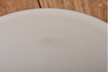 昭和レトロ　戦前　昔懐かしいデザインの平笠シェード(吊り下げ照明、天井照明、ペンダントライト)(1)