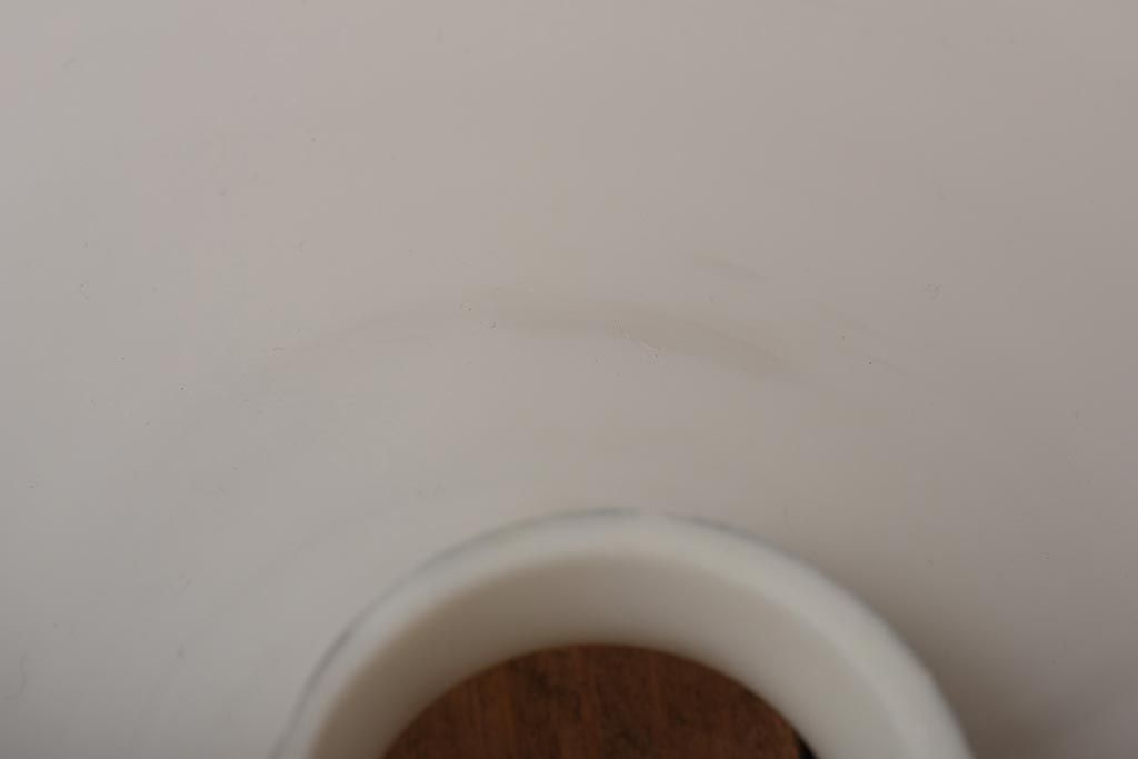 昭和レトロ　戦前　昔懐かしいデザインの平笠シェード(吊り下げ照明、天井照明、ペンダントライト)(1)