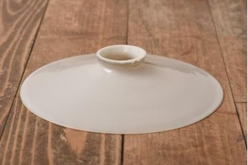 昭和レトロ　戦前　昔懐かしいデザインの平笠シェード(吊り下げ照明、天井照明、ペンダントライト)(1)