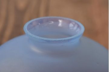 昭和初期　戦前　オパールセントガラスのペンダントライト(電笠、天井照明)