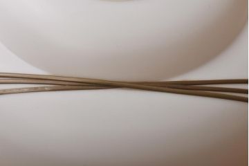 昭和レトロ　シンプルで風情のあるセルロイド巻電笠(ペンダントライト、天井照明)