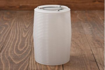 昭和レトロ　ナショナル(National、松下電工)　オレンジ色が鮮やかなペンダントライト(天井照明、吊り下げ照明)