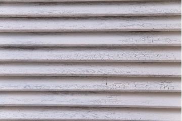 ペイント建具　アンティークホワイト　シャビーな風合いがお洒落なルーバー引き戸1枚(建具)