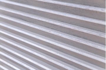 ペイント建具　アンティークホワイト　シャビーな風合いがお洒落なルーバー引き戸1枚(建具)