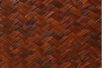 アンティーク家具　大正昭和期　網代編み　透かし彫りが目を惹く小ぶりな戸棚(飾り棚、収納棚)