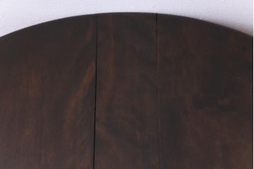 アンティーク家具　イギリスアンティーク　バーチ材　小ぶりなサイズが珍しいバタフライテーブル(エクステンションテーブル)