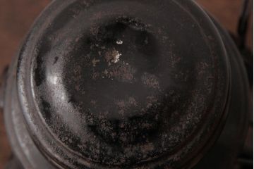 アンティーク雑貨　アメリカアンティーク　DIETZ(デイツ)製　丸いレンズがレトロな雰囲気を醸し出すランプ(ディスプレイ)