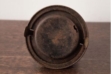 アンティーク雑貨　アメリカアンティーク　DIETZ(デイツ)製　丸いレンズがレトロな雰囲気を醸し出すランプ(ディスプレイ)