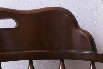 中古 飛騨産業　穂高シリーズ　キツツキマーク　アームチェア(キャプテンチェア)
