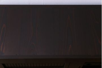 アンティーク家具　和製アンティーク　明治大正期　前面ケヤキ・ヒノキ　堂々とした佇まいが魅力の水屋箪笥サイドボード(収納棚、戸棚、食器棚)