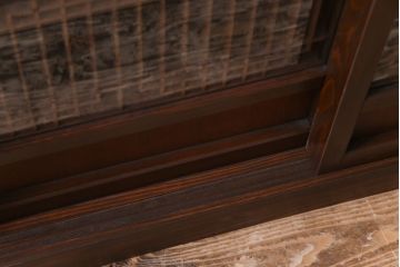 ラフジュ工房オリジナル　リメイク家具　書院戸　粋な風情を醸し出す戸棚(組子、収納棚、サイドボード)