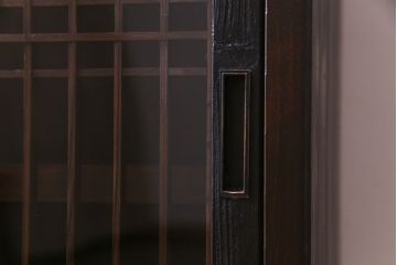 ラフジュ工房オリジナル　書院戸　粋な風情を醸し出すリメイク戸棚(組子、収納棚、サイドボード)
