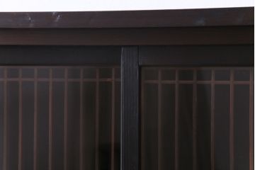 ラフジュ工房オリジナル　書院戸　粋な風情を醸し出すリメイク戸棚(組子、収納棚、サイドボード)