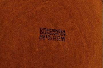 アンティーク雑貨　イギリスビンテージ　HORNSEA(ホーンジー)　HEIRLOOM(エアルーム) キャニスター3点セット(ジャー)