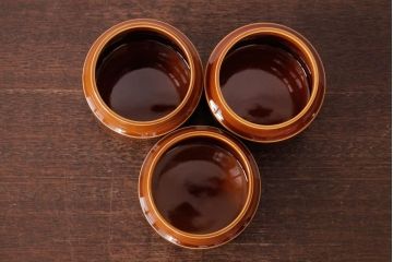 アンティーク雑貨　イギリスビンテージ　HORNSEA(ホーンジー)　HEIRLOOM(エアルーム) キャニスター3点セット(ジャー)