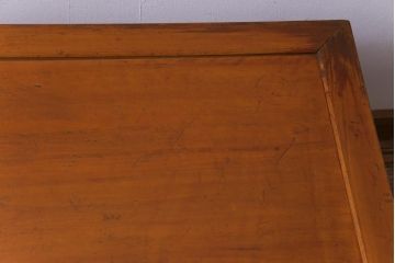 リメイク家具　味わいのある天板を使ったセンターテーブル(サイドテーブル、テーブル)