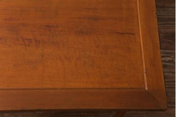 リメイク家具　味わいのある天板を使ったセンターテーブル(サイドテーブル、テーブル)