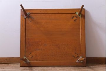 リメイク家具　味わいのある天板を使ったセンターテーブル(サイドテーブル、テーブル)