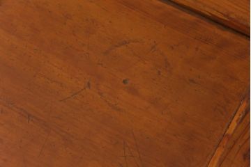 リメイク家具　味わいのある天板を使ったセンターテーブル(サイドテーブル、テーブル)