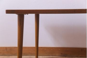 リメイク家具　味わいのある天板を使ったセンターテーブル(サイドテーブル、テーブル)
