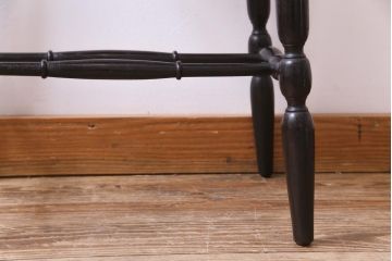 アンティーク雑貨　日本製　ナラ材　シックな雰囲気漂うビンテージ花台(飾り台)