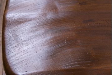 ヴィンテージ家具　イギリスビンテージ　背もたれのデザインが目を惹く北欧スタイルダイニングチェア
(2)