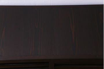 アンティーク家具　明治大正期　モダンなデザインの水屋箪笥サイドボード(リビングボード、水屋箪笥)