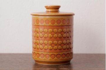 アンティーク雑貨　イギリスビンテージ　HORNSEA(ホーンジー)　SAFFRON(サフラン)　シュガーポット(洋食器)(1)