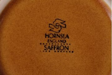 アンティーク雑貨　イギリスビンテージ　HORNSEA(ホーンジー)　SAFFRON(サフラン)　シュガーポット(洋食器)(1)