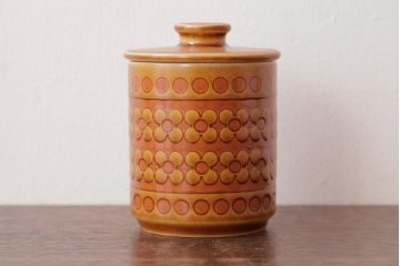 アンティーク雑貨　イギリスビンテージ　HORNSEA(ホーンジー)　SAFFRON(サフラン)　シュガーポット(洋食器)(2)