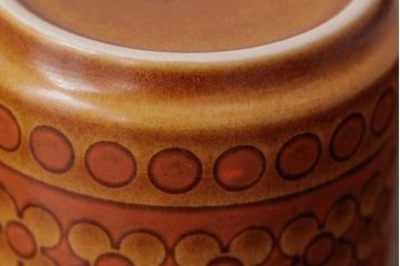 アンティーク雑貨　イギリスビンテージ　HORNSEA(ホーンジー)　SAFFRON(サフラン)　シュガーポット(洋食器)(2)