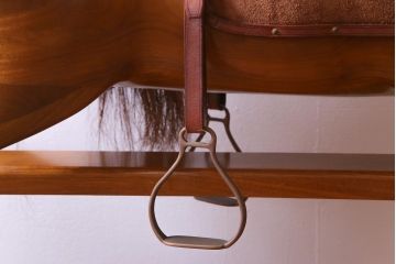 アンティーク雑貨　イギリス　スティーブン・ブラザーズ社(Stevenson Brothers)　ロッキングホース(木馬)(定価約50万円)